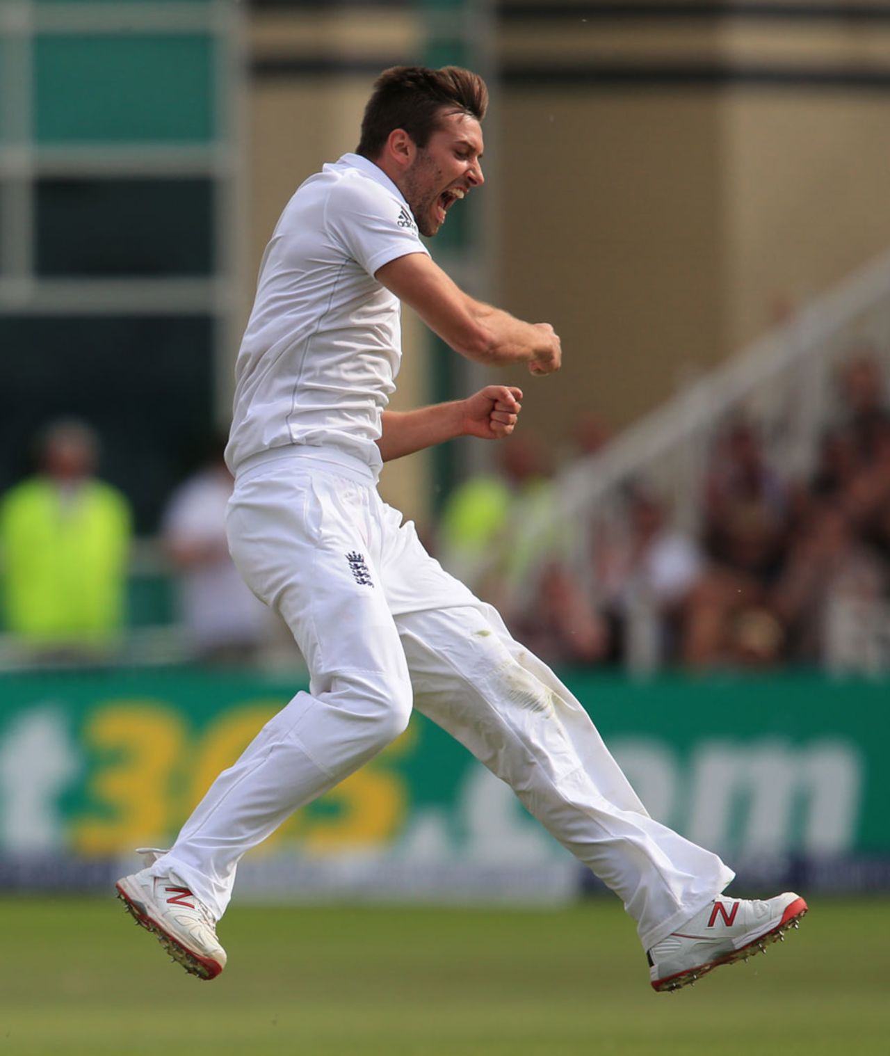 Mark Wood picked up the wicket of Michael Clarke, England v Australia, 4th Investec Test, Trent Bridge, 2nd day, August 7, 2015