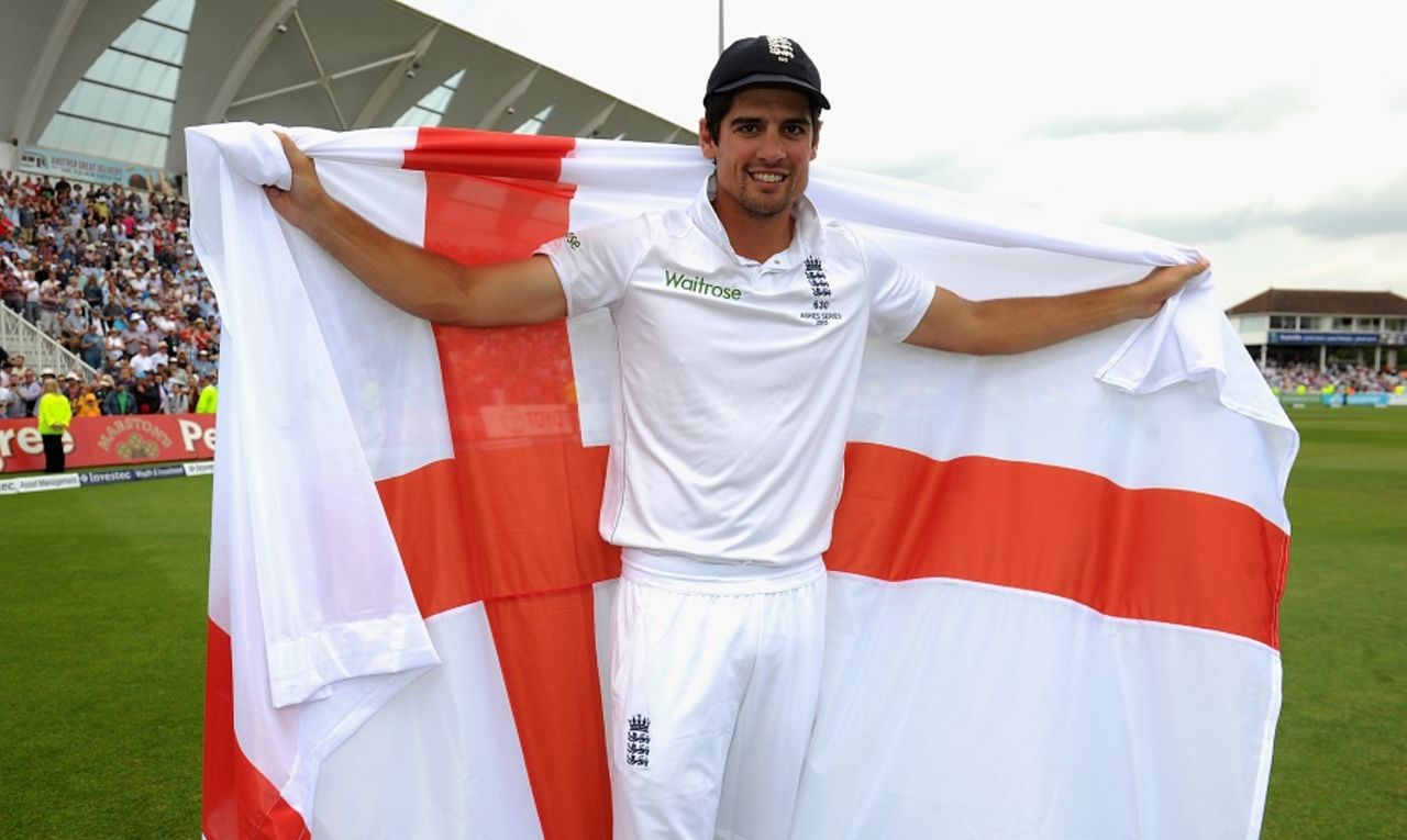 Alastair Cook soaks in the moment, England v Australia, 4th Investec Test, Trent Bridge, 3rd day, August 8, 2015
