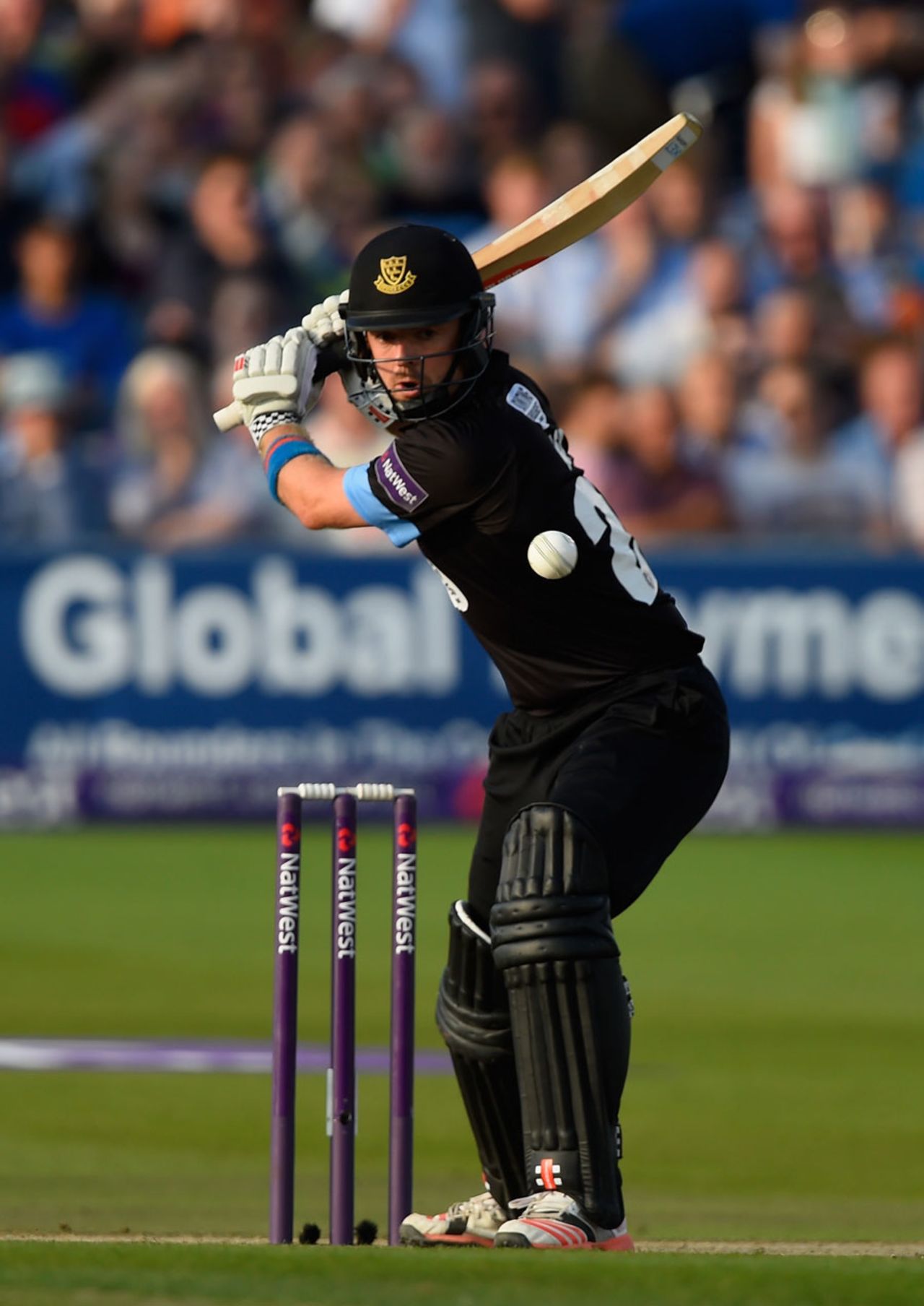Chris Nash spearheaded Sussex's innings, Sussex v Northamptonshire, NatWest T20 Blast quarter-final, Hove, August 12, 2015