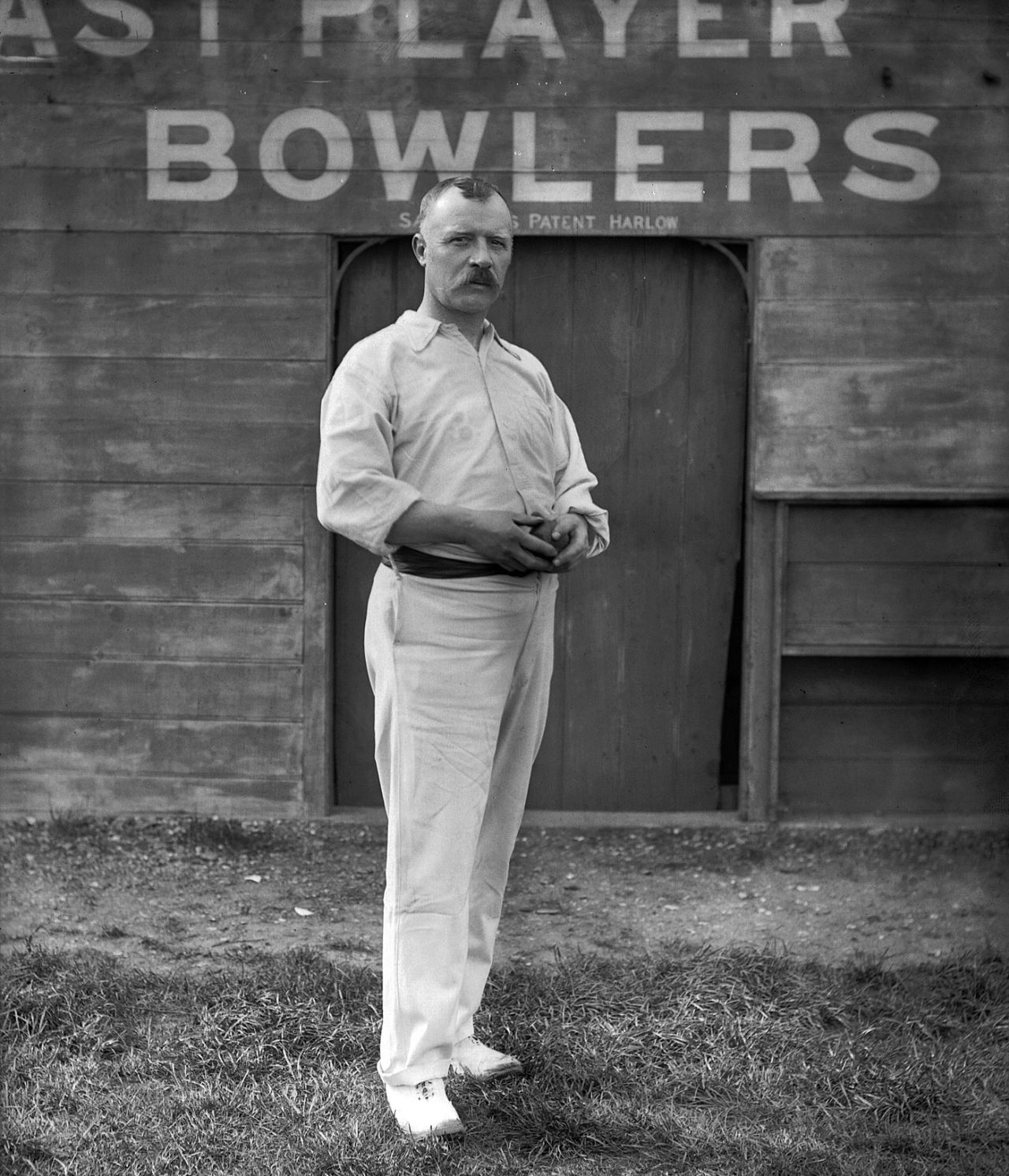 Former England left-arm spinner Bobby Peel, 1905