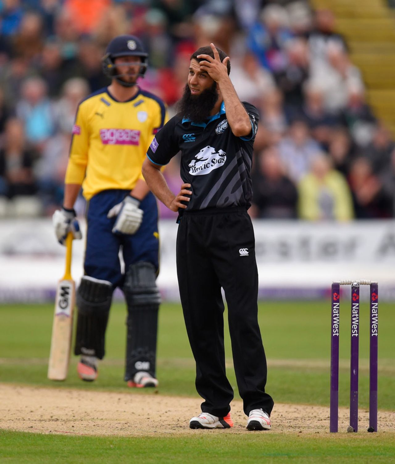 Worcestershire's bowlers were left scratching their heads, Worcestershire v Hampshire, NatWest T20 Blast quarter-final, New Road, August 14, 2015