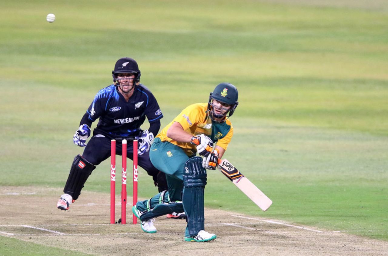 Rilee Rossouw scored 38 off 20 balls, South Africa v New Zealand, 1st T20I, Durban, August 14, 2015