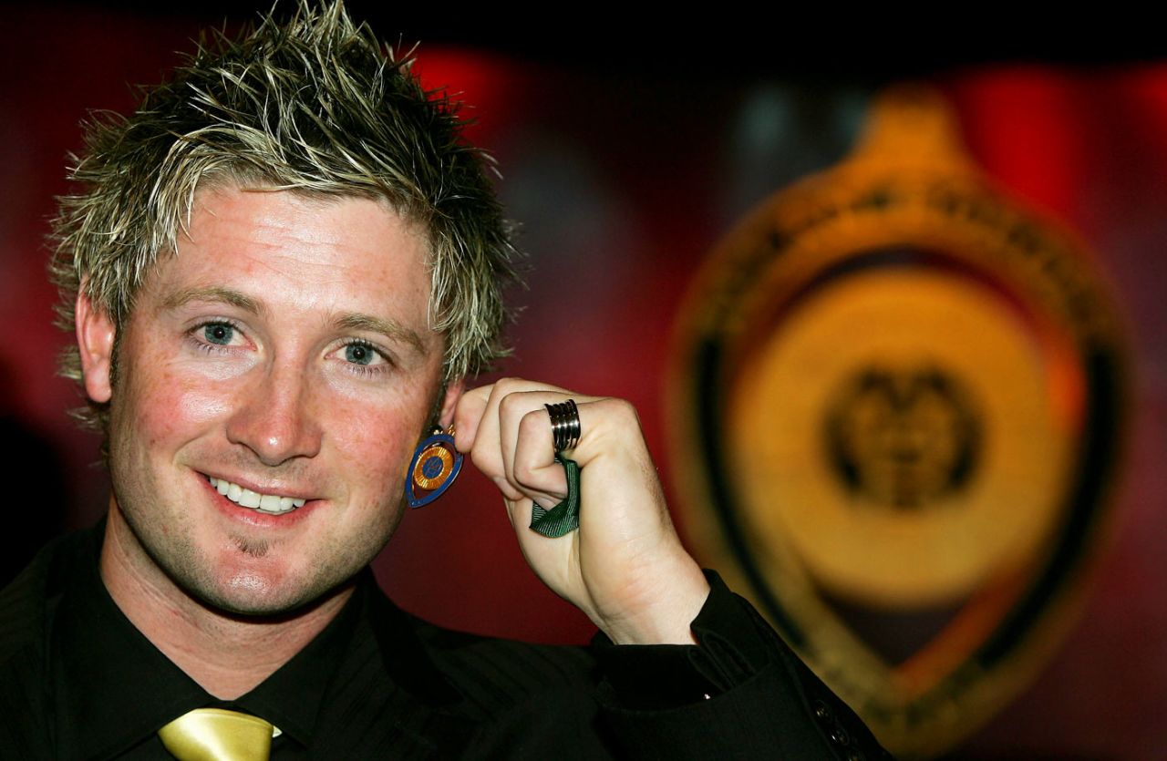 Michael Clarke - Australia's Player of the Year, January 30, 2005