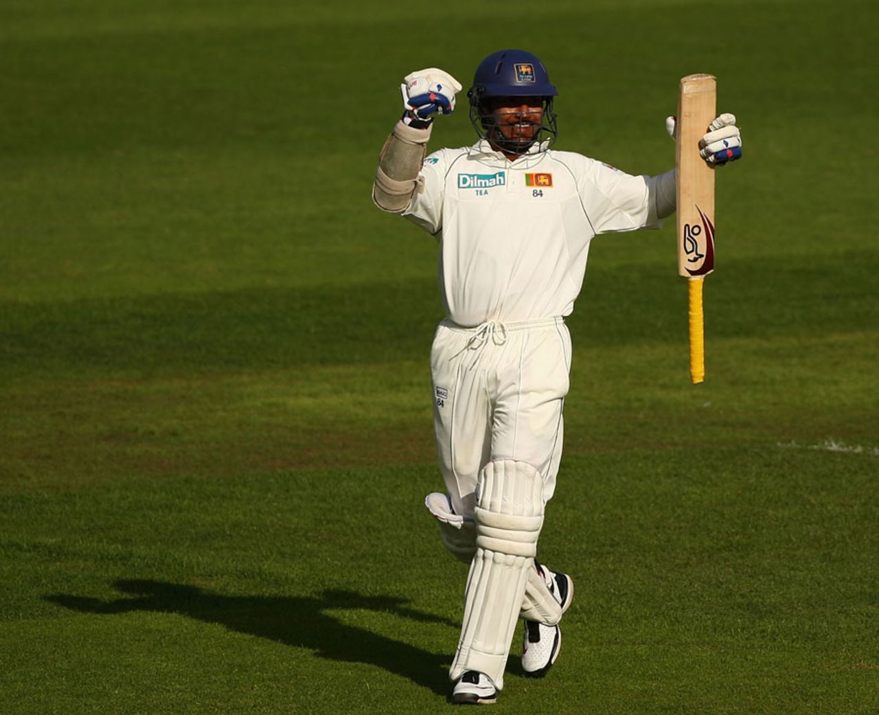 Kumar Sangakkara defied Australia with an unbeaten 109, Australia v Sri Lanka,  2nd Test, Hobart, 4th day, November 19, 2007
