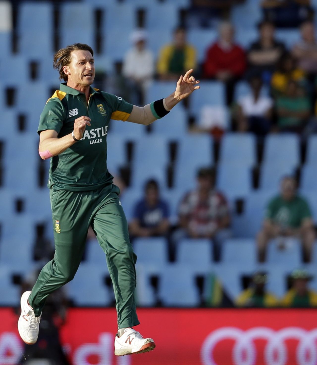 Dale Steyn stuck to his plans and took two wickets, South Africa v New Zealand, 1st ODI, Centurion, August 19, 2015