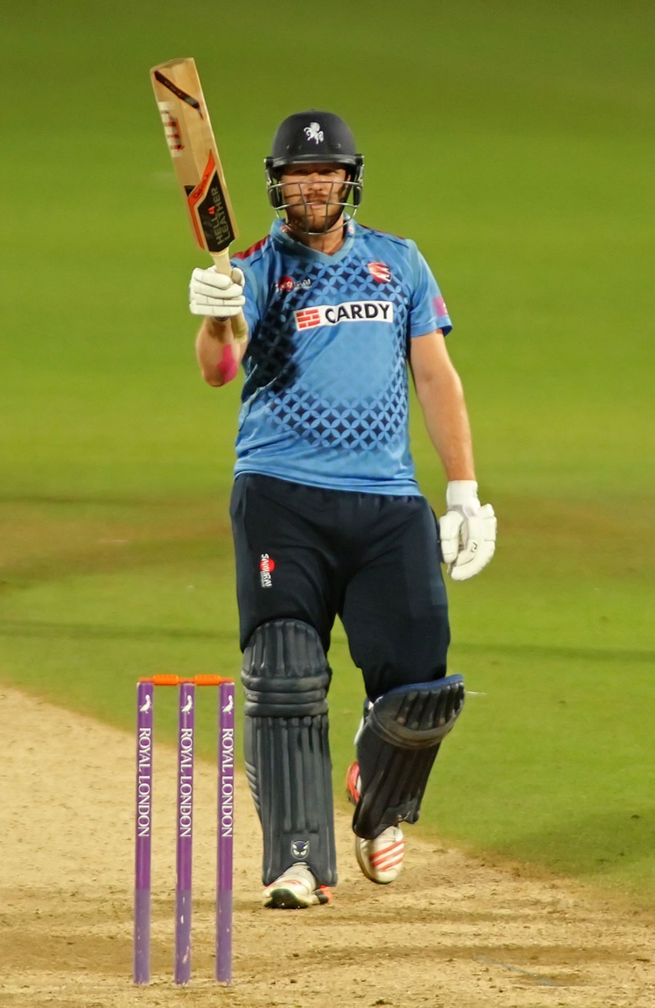 Matt Coles hit a half-century off 38 balls, Surrey v Kent, Kia Oval, Royal London Cup quarter-final, August 27, 2015