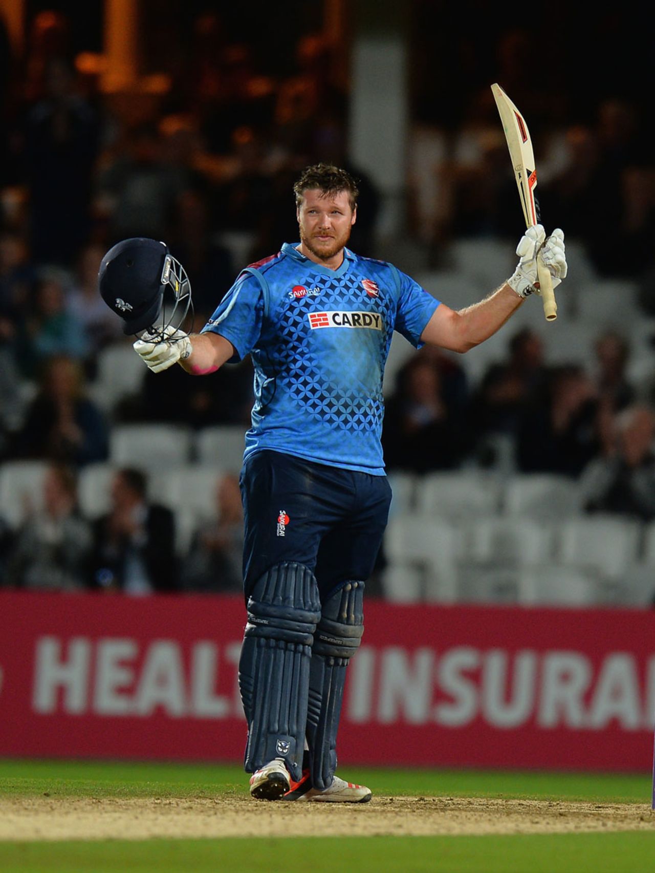 Matt Coles' extraordinary maiden List A hundred was not quite enough for victory, Surrey v Kent, Kia Oval, Royal London Cup quarter-final, August 27, 2015