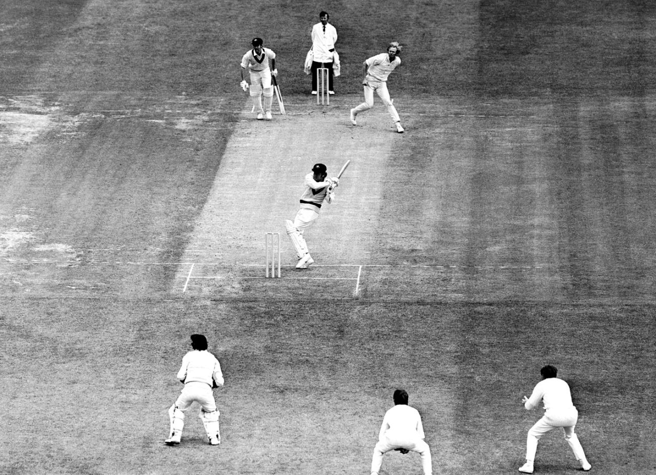 Ian Chappell hooks Tony Greig, England v Australia, 2nd Test, Lord's 2nd day, June 23, 1972