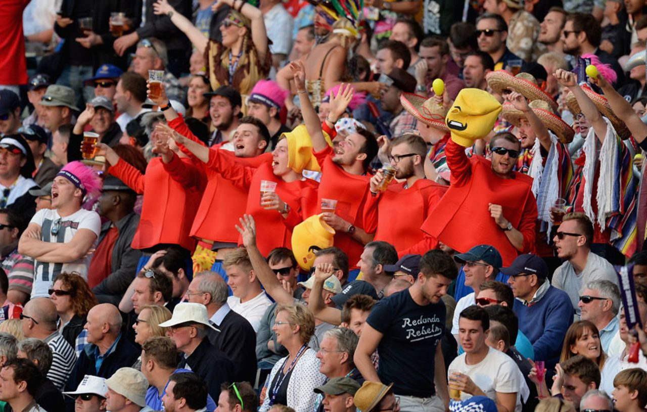 Fans enjoy all the fun of the Finals Day fair, Northamptonshire v Lancashire, NatWest T20 Blast, Final, Edgbaston, August 29, 2015 