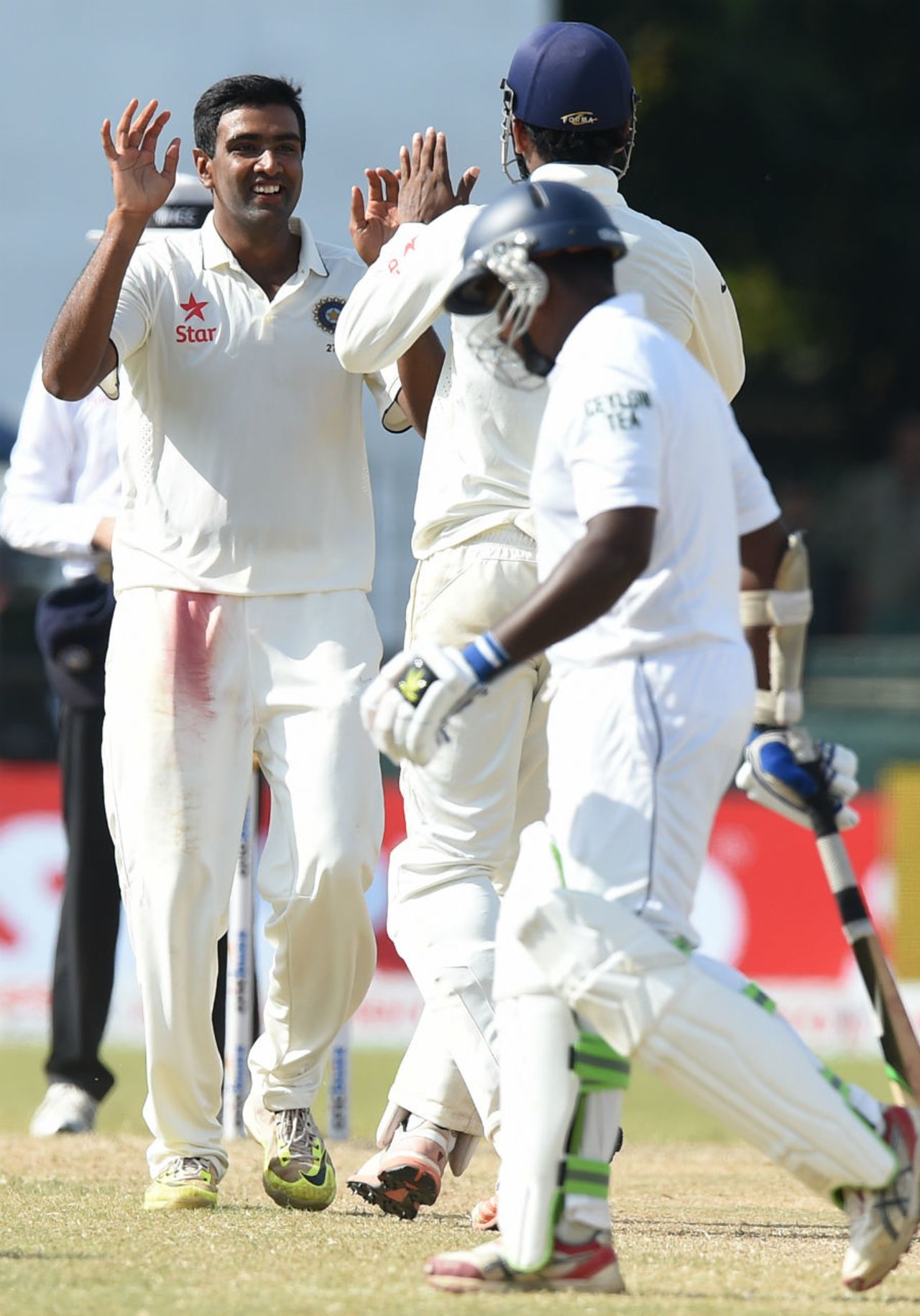 R Ashwin, who picked 21 wickets and scored a fifty was adjudged the man of the series, Sri Lanka v India, 3rd Test, SSC, Colombo, 5th day, September 1, 2015