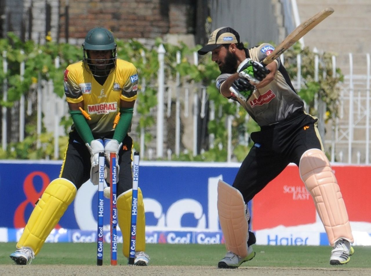 Rameez Raja was out bowled, Qualifying Round, Group A, Larkana Region v Quetta Region, Rawalpindi, Sep 1, 2015