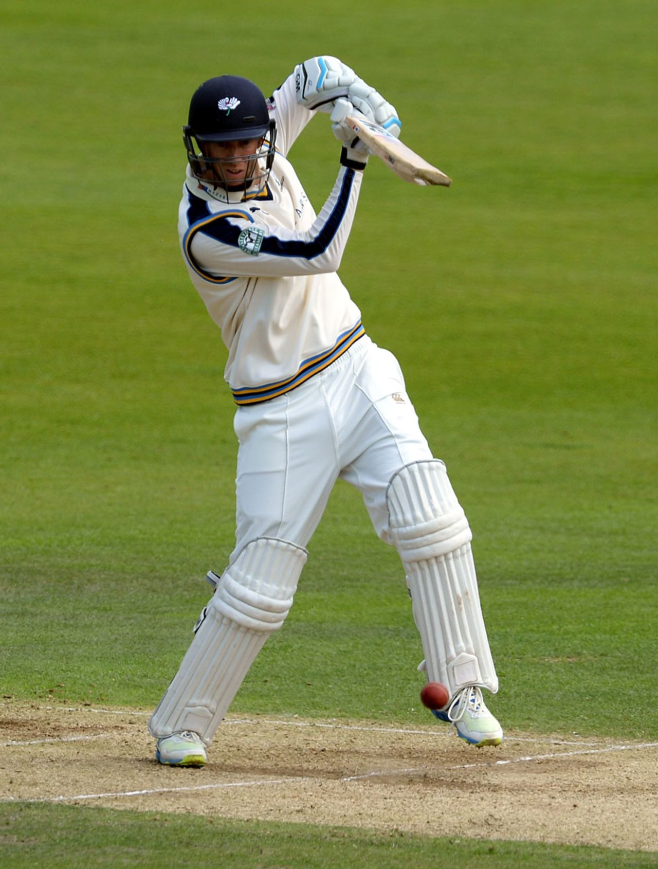Steven Patterson made 44 as nightwatchman, Yorkshire v Somerset, LV= County Championship, Division One, Headingley, 2nd day, September 2, 2015