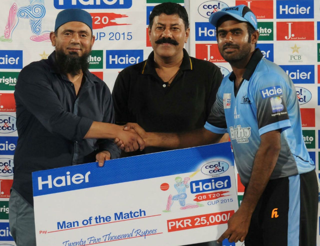 Faisal Mubashir was adjudged man of the match for his unbeaten 79 and 3 for 27, Group B, Bahawalpur Region v FATA Region, Rawalpindi, September 3, 2015