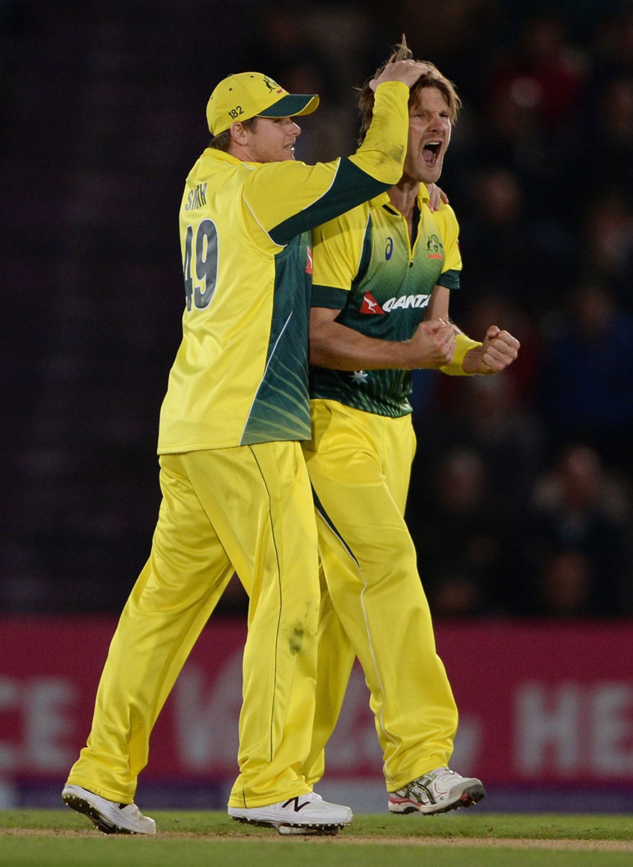 Shane Watson picked up key wickets, England v Australia, 1st ODI, Ageas Bowl, September 3, 2015