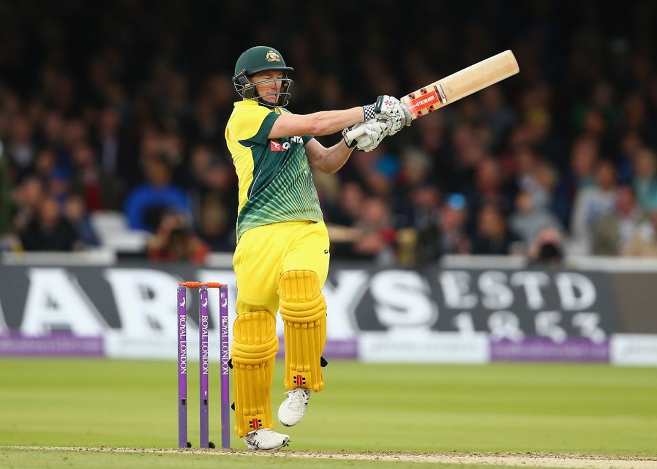 George Bailey unleashes a pull, England v Australia, 2nd ODI, Lord's, September 5, 2015