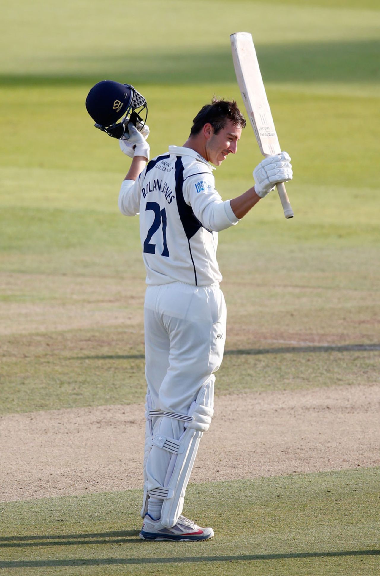 Toby Roland-Jones smashed his way to a maiden hundred, Middlesex v Yorkshire, County Championship, Division One, Lord's, 3rd day, September 11, 2015