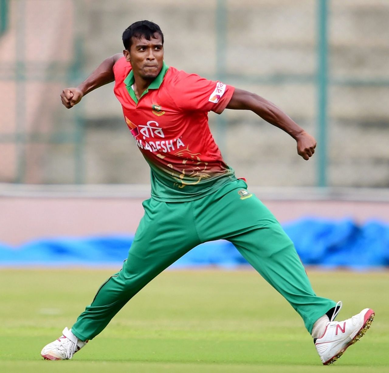 Rubel Hossain claimed four wickets, India A v Bangladesh A, 2nd unofficial ODI, Bangalore, September 18, 2015