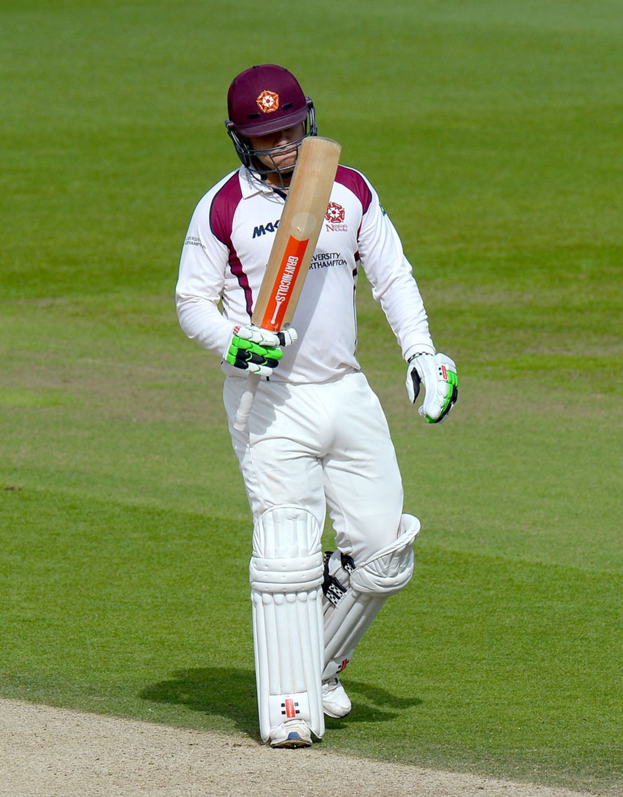 Adam Rossington struck a rapid fifty, Surrey v Northamptonshire, County Championship, Division Two, 4th day, September 25, 2015