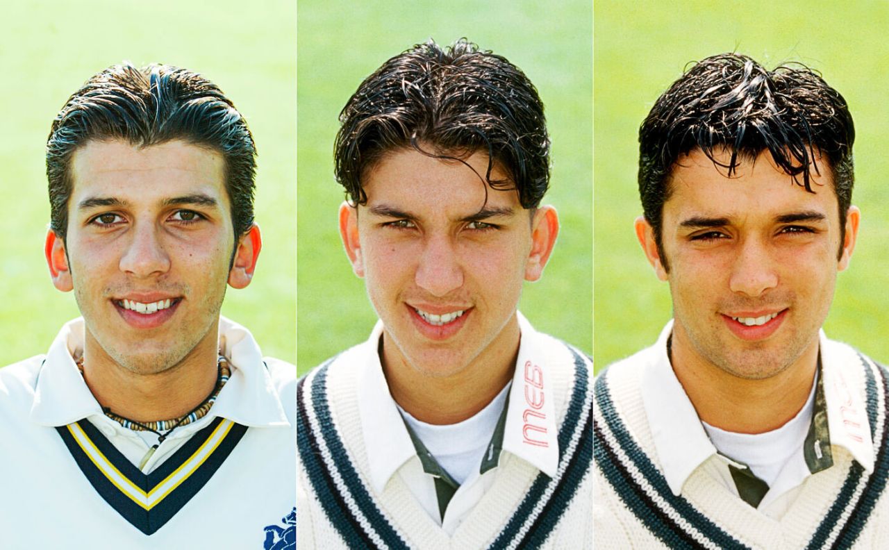 Composite: Moeen Ali, Kadeer Ali and Kabir Ali