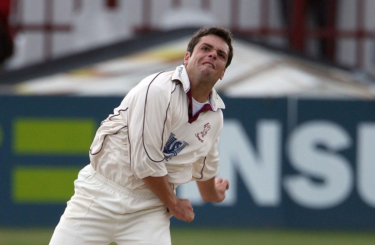 Somerset's Mike Munday took 8 for 55, Somerset v Nottinghamshire, County Championship Division Two, Taunton, September 21, 2007 