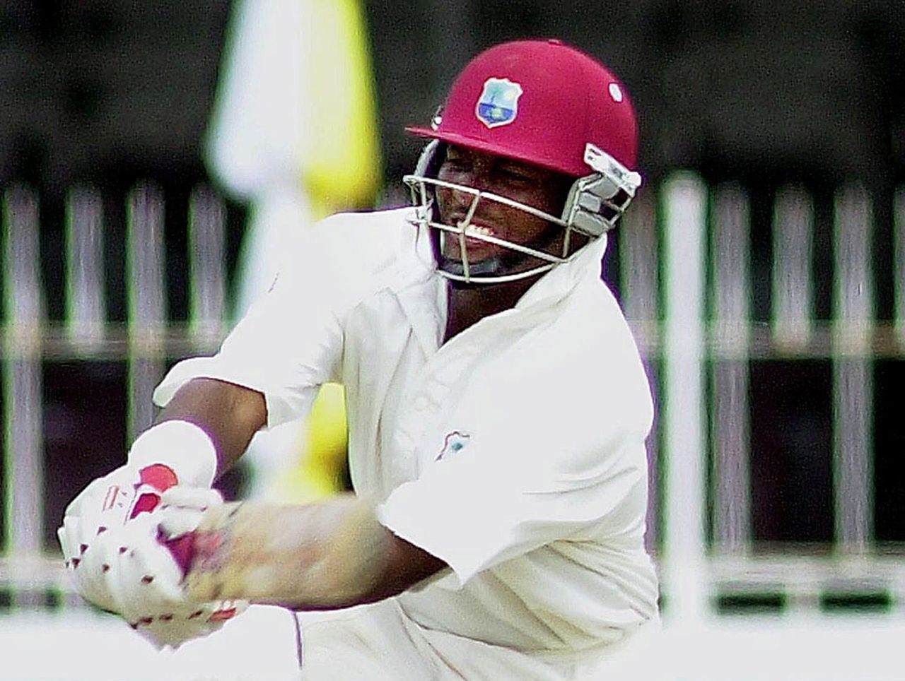 Brian Lara scored a century in the second innings, Sri Lanka v West Indies, 3rd Test, Colombo, 5th day, December 3, 2001