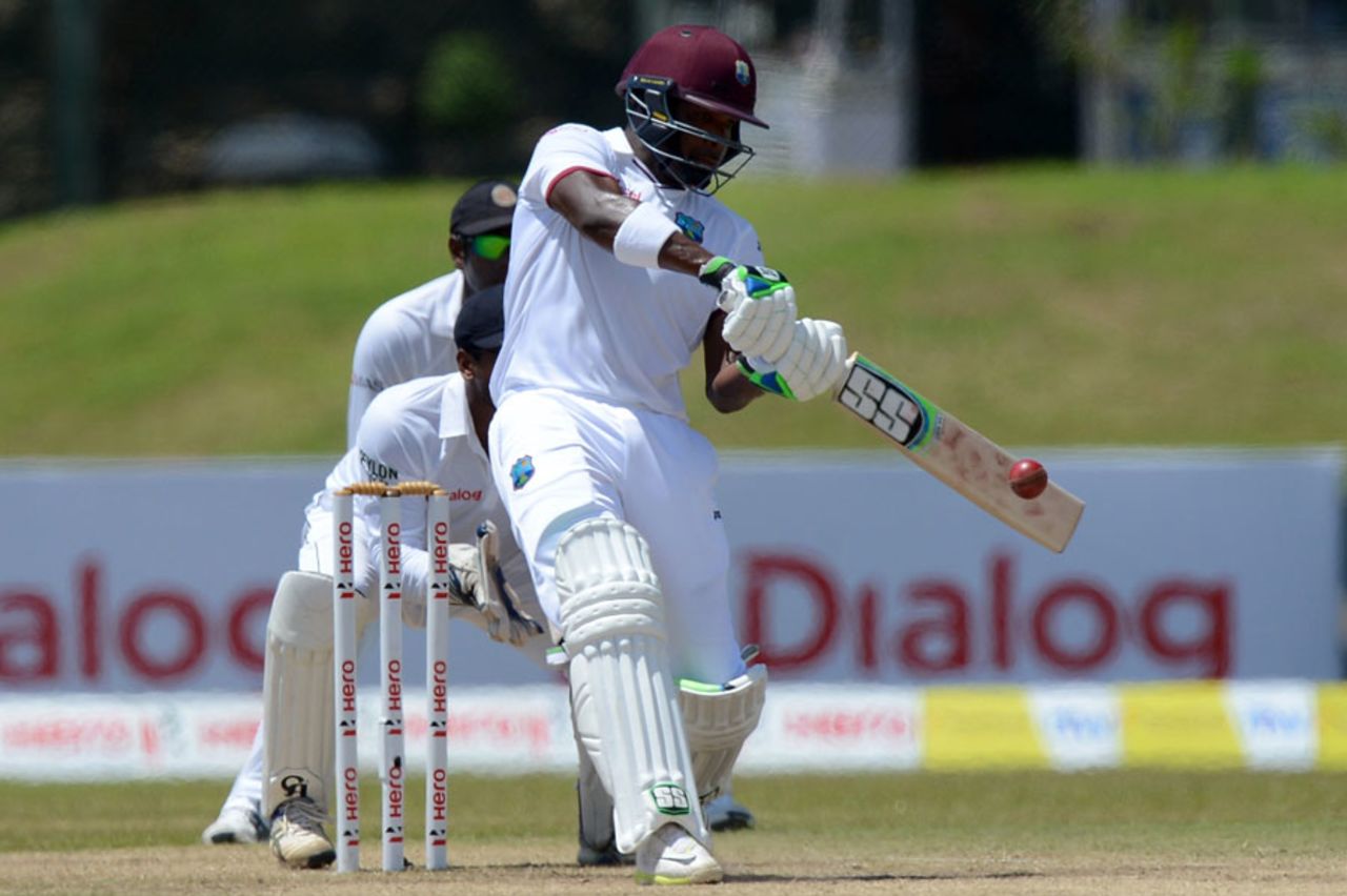 Darren Bravo made a patient fifty, Sri Lanka v West Indies, 1st Test, Galle, 3rd day, October 16, 2015