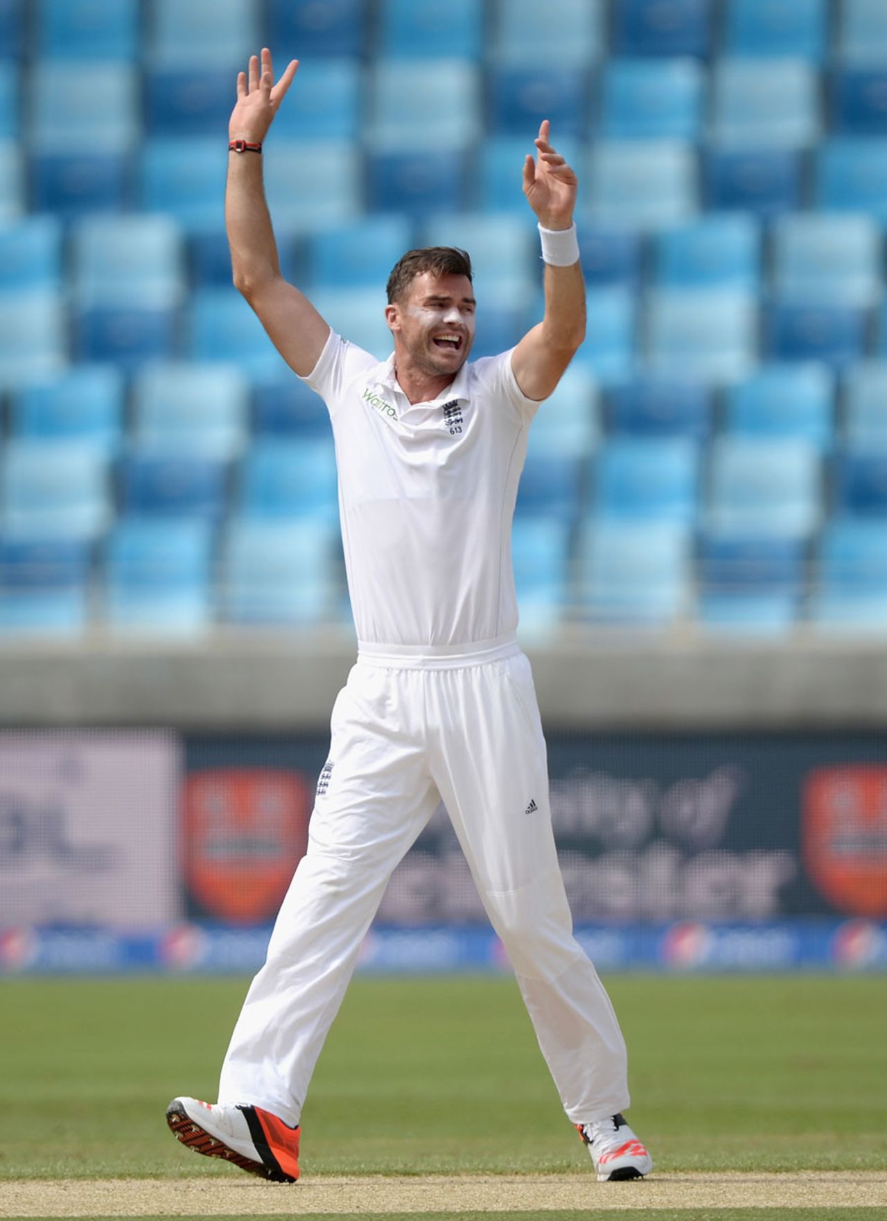 James Anderson had Shan Masood caught behind, Pakistan v England, 2nd Test, Dubai, 1st day, October 22, 2015