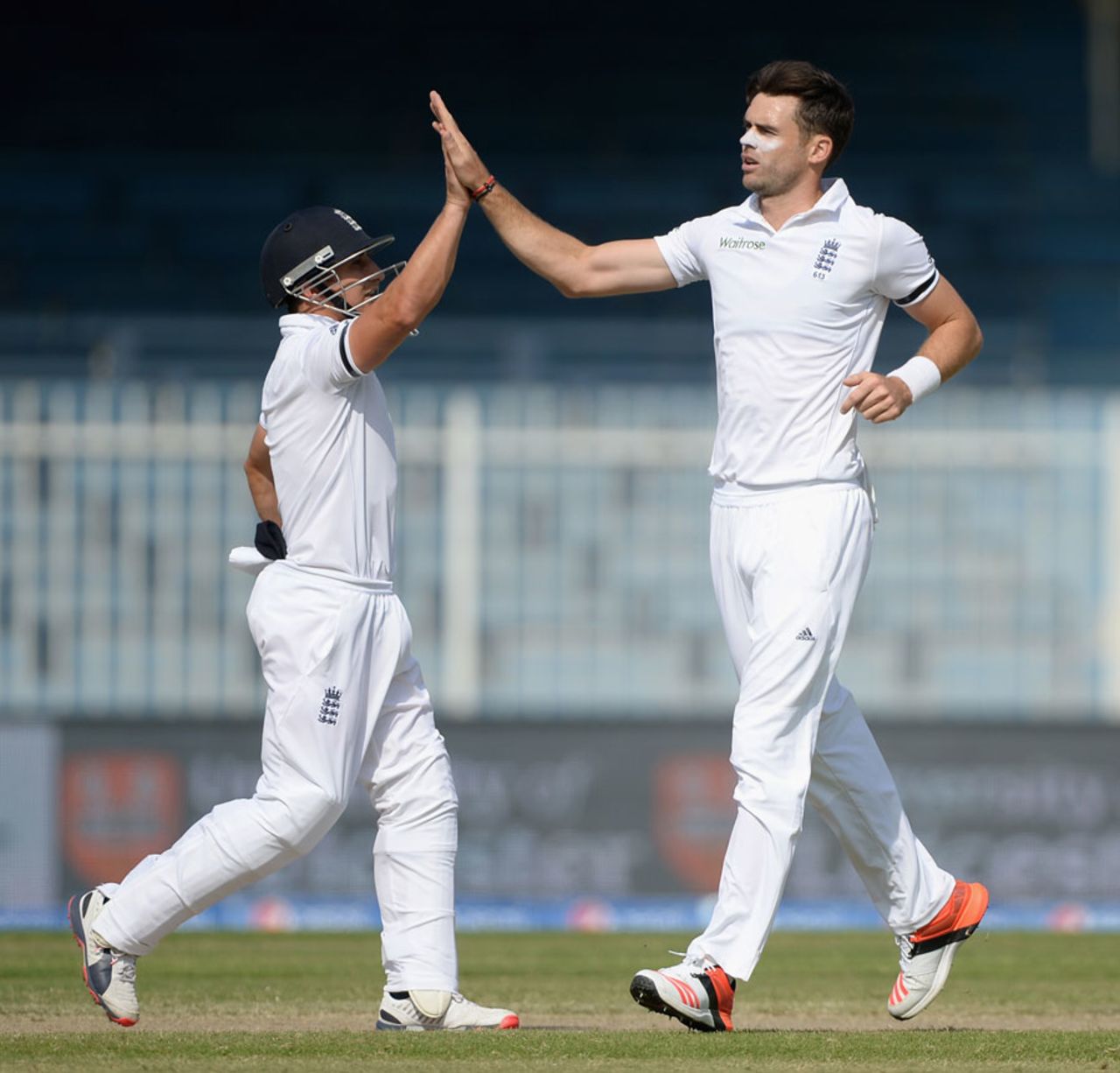 James Anderson struck in his first over, Pakistan v England, 3rd Test, Sharjah, 4th day, November 4, 2015