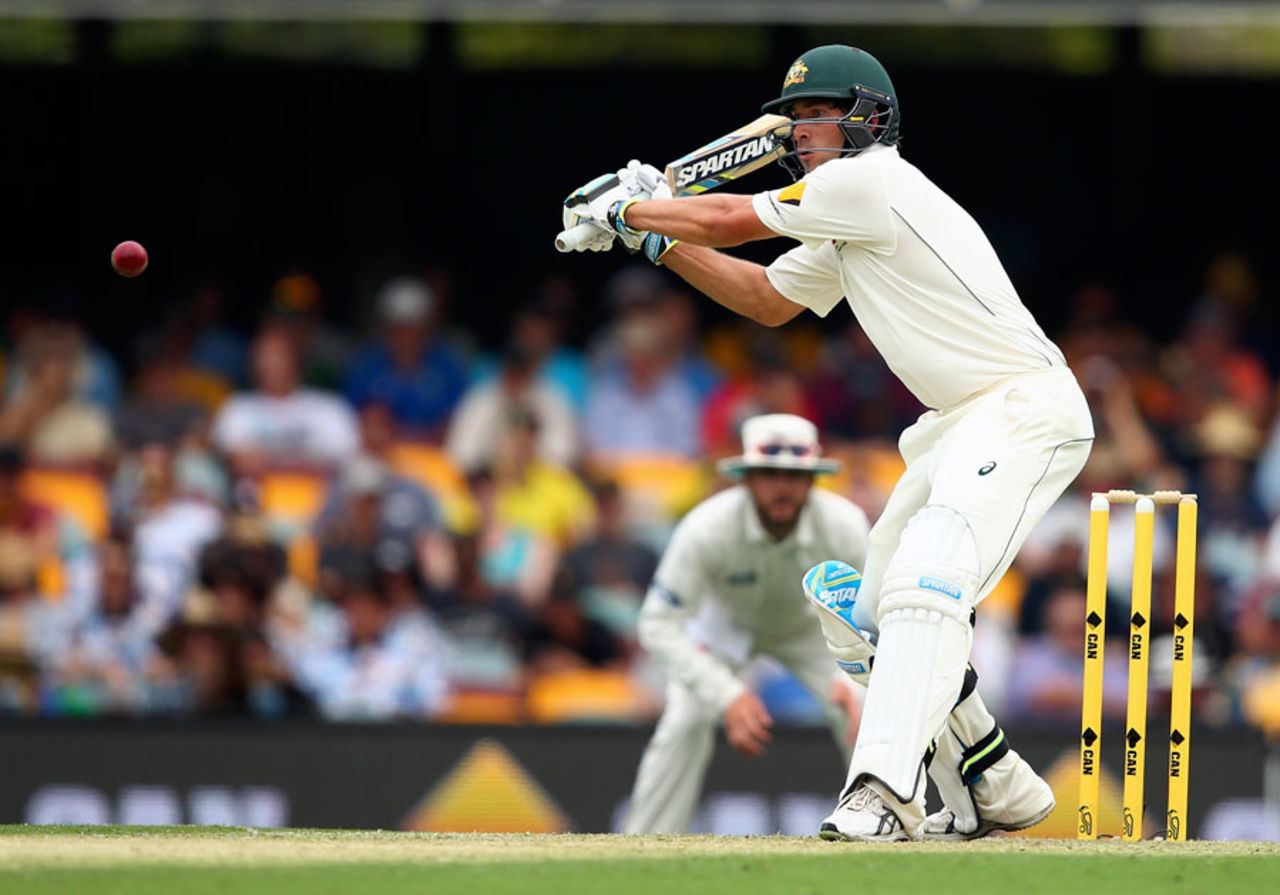 Joe Burns reaches out for one, Australia v New Zealand, 1st Test, Brisbane, 1st day, November 5, 2015