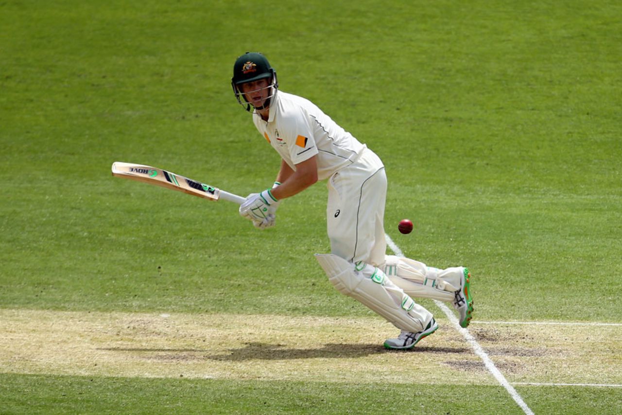 Adam Voges finished unbeaten on 83, Australia v New Zealand, 1st Test, Brisbane, 2nd day, November 6, 2015