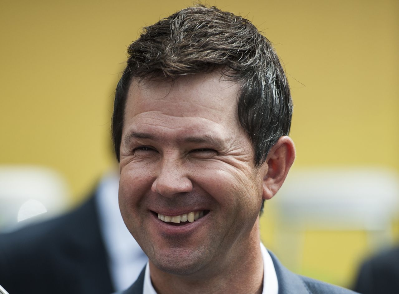 Ricky Ponting speaks to the media at an event in Sydney to mark 100 days to go to the World Cup, November 6, 2014