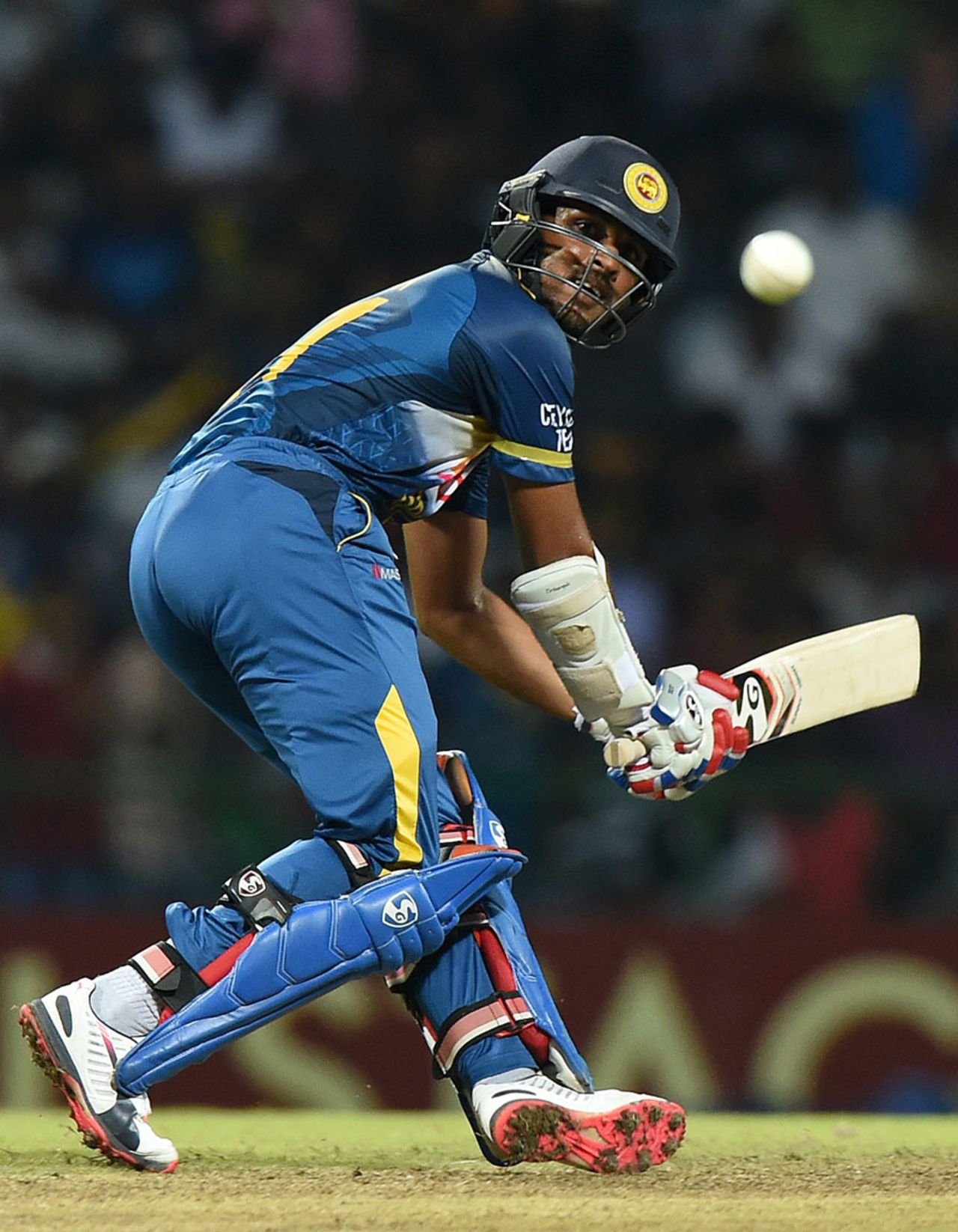 Shehan Jayasuriya kept the rate up with a rapid 36, Sri Lanka v West Indies, 1st T20, Pallekele, November 9, 2015