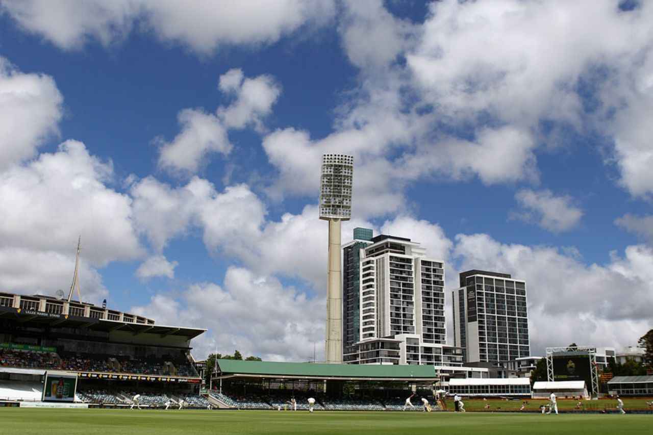 The sun shines down on the WACA, Australia v New Zealand, 2nd Test, Perth, 5th day, November 17, 2015