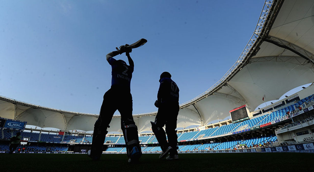 Alex Hales and Jason Roy open the batting for England, Pakistan v England, 4th ODI, Dubai, November 20, 2015