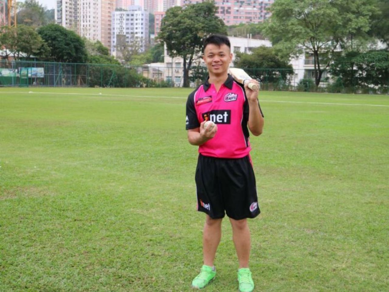Sydney Sixers community rookie Ming Li, November 23, 2015