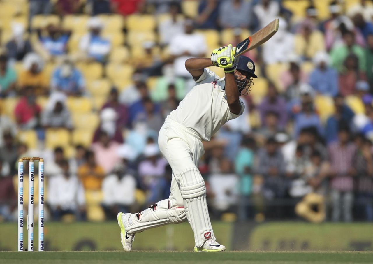 Ravindra Jadeja struck 34 off 54 balls,  India v South Africa, 3rd Test, Nagpur, 1st day, November 25, 2015