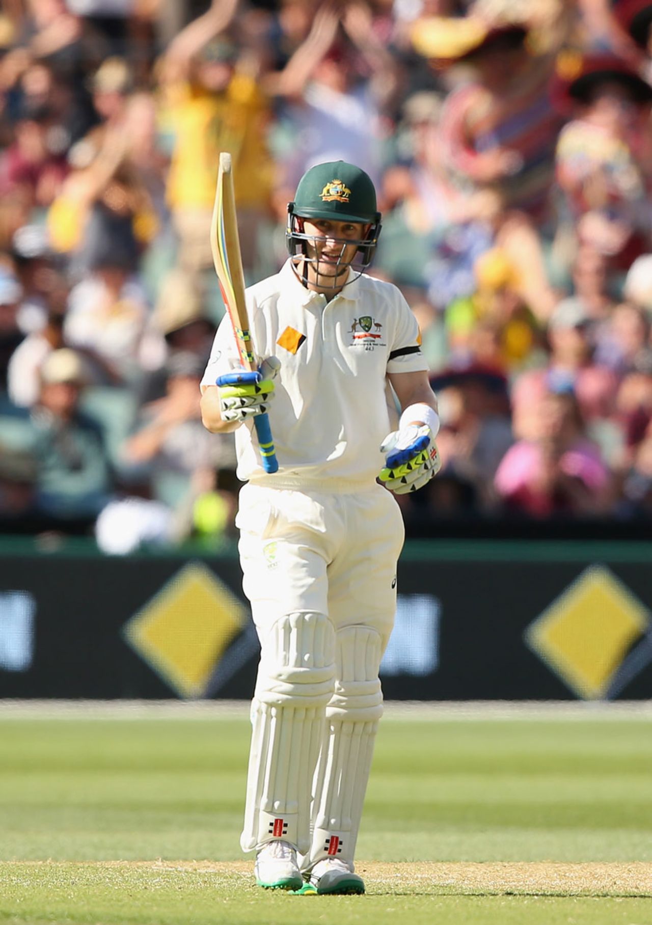 Peter Nevill made a gutsy half-century, Australia v New Zealand, 3rd Test, Adelaide, 2nd day, November 28, 2015