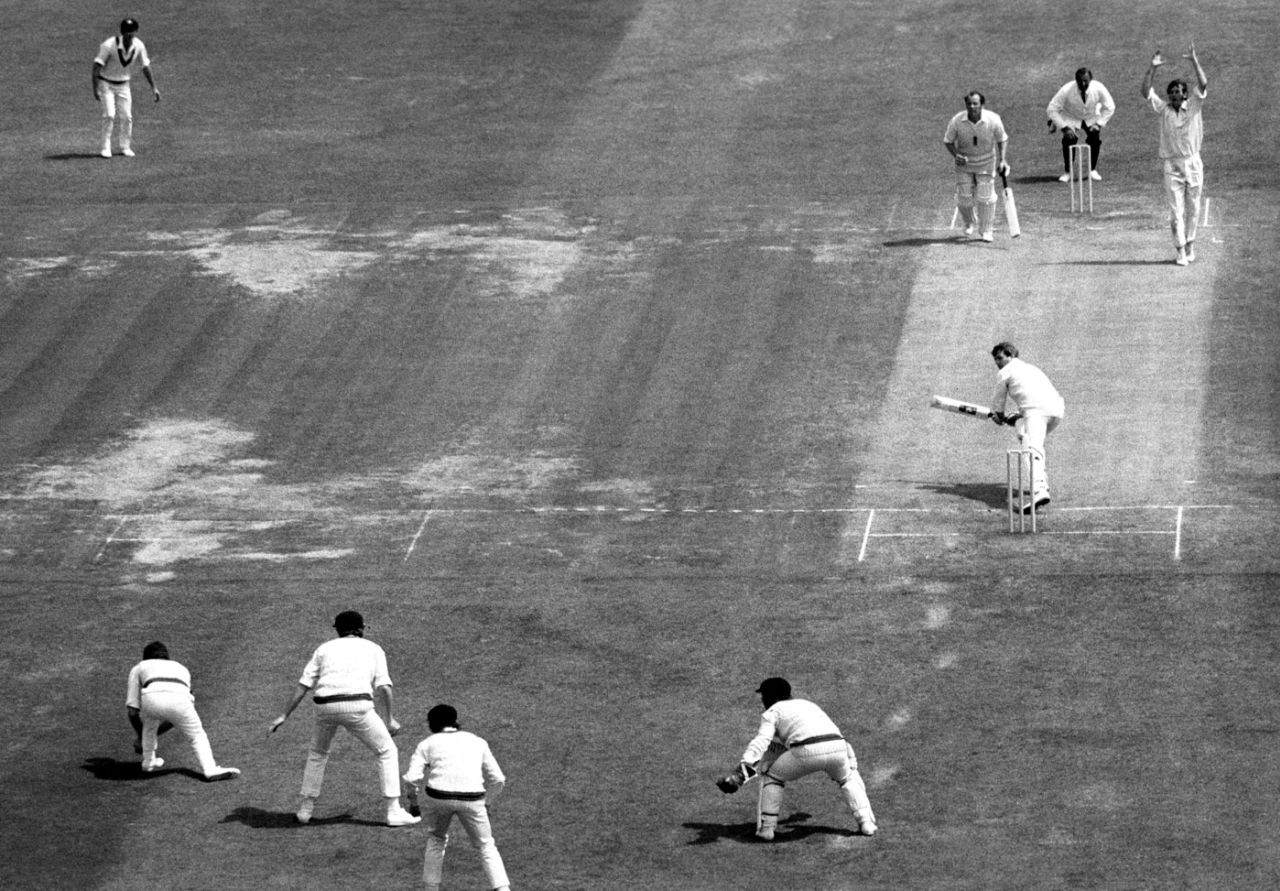 John Price is caught by Greg Chappell off Bob Massie, England v Australia, 2nd Test, Lord's, 4th day, June 26 1972
