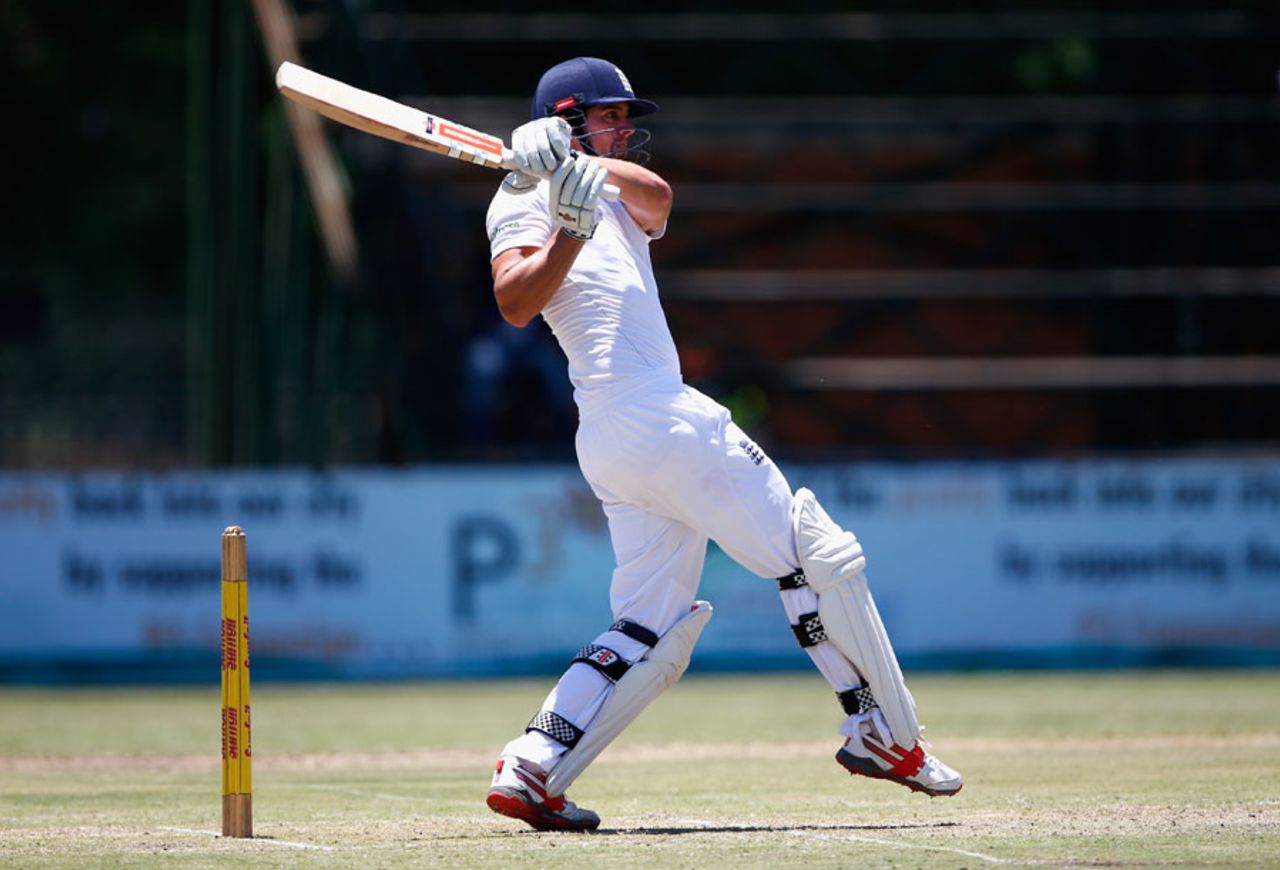 Alastair Cook found his groove with a hundred, South Africa A v England XI, Tour match, Pietermaritzburg, December 20, 2015