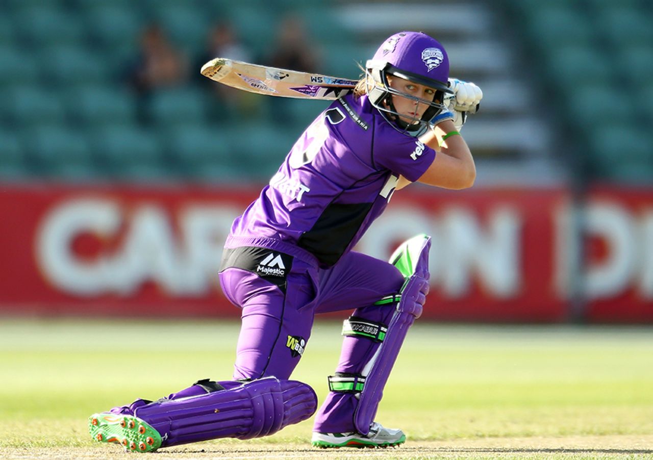 Heather Knight's 50 at the top of order lifted Hobart Hurricanes, Hobart Hurricanes v Adelaide Strikers, Women's Big Bash League 2015-16, Launceston, December 12, 2015