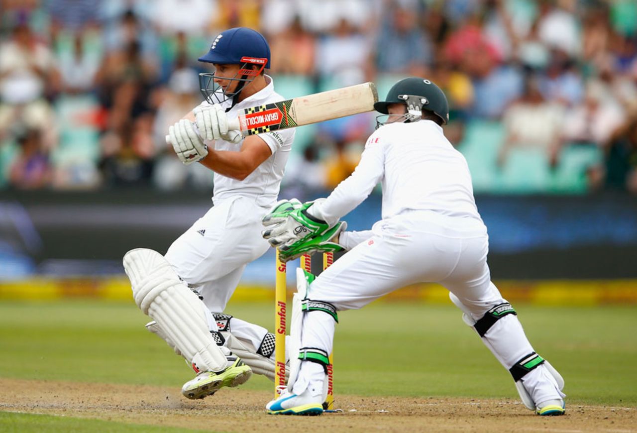 James Taylor helped steady the innings, South Africa v England, 1st Test, Durban, 1st day, December 26, 2015