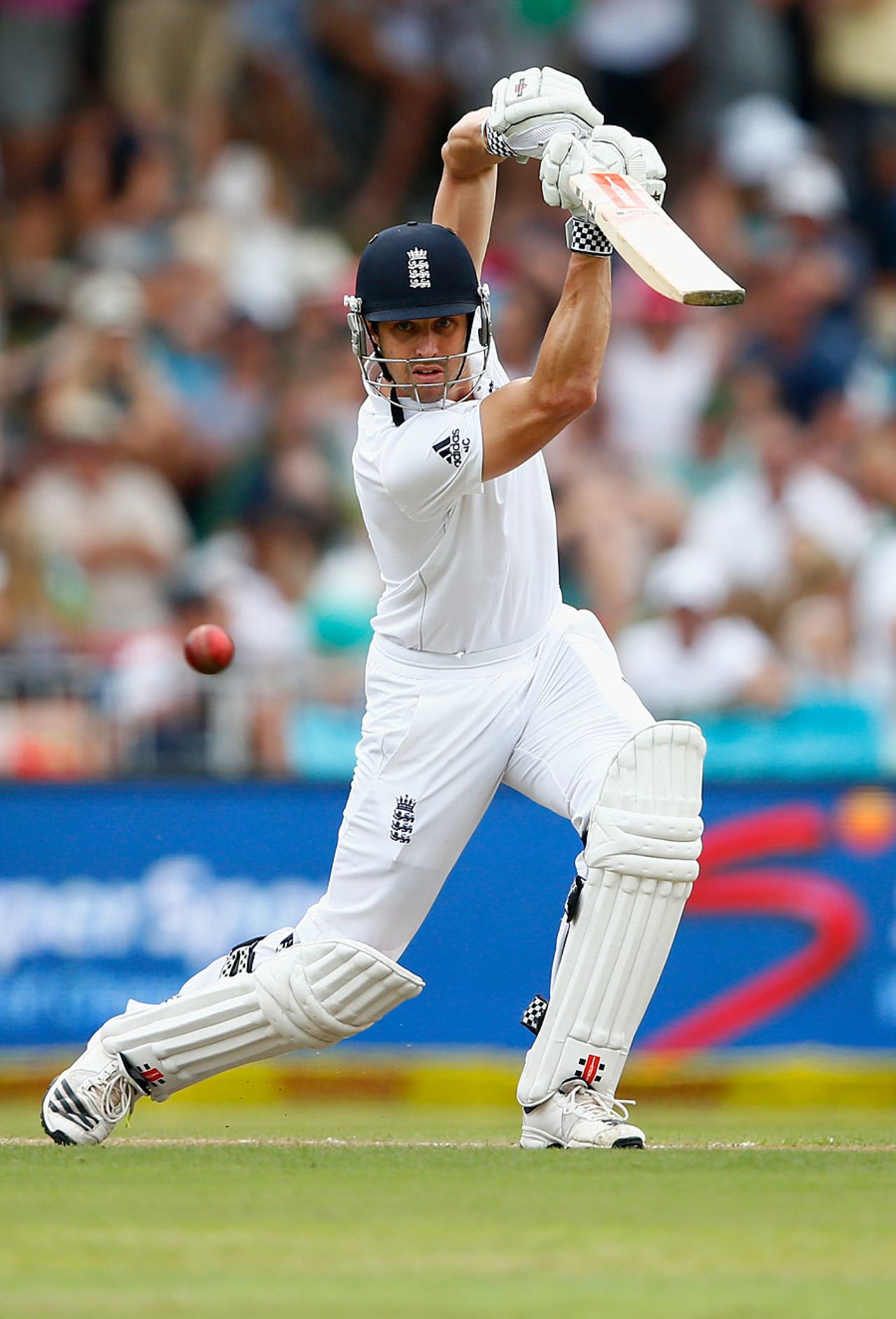 Nick Compton played some impressive drives, South Africa v England, 1st Test, Durban, 1st day, December 26, 2015