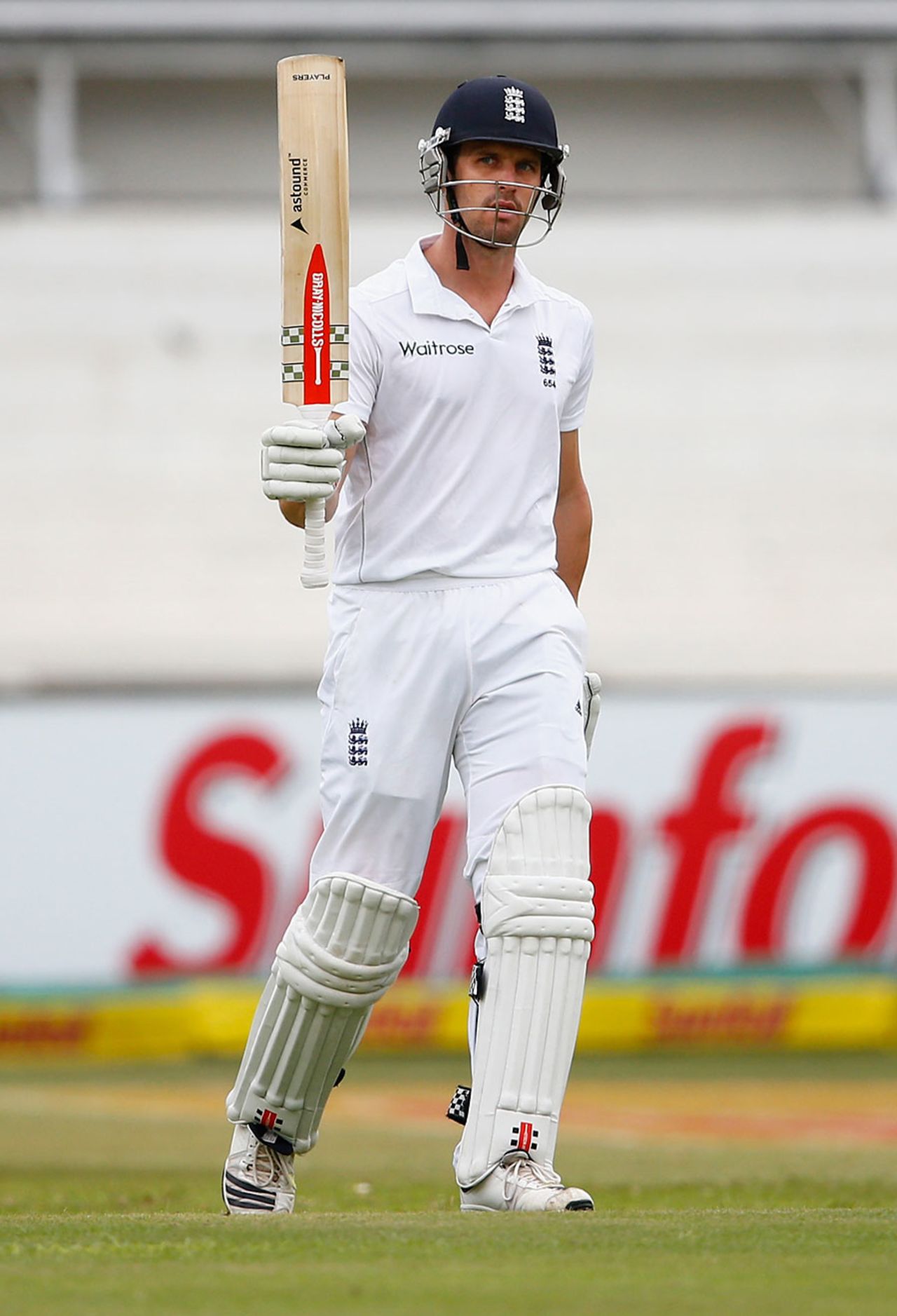 Nick Compton acknowledges his comeback fifty, South Africa v England, 1st Test, Durban, 1st day, December 26, 2015
