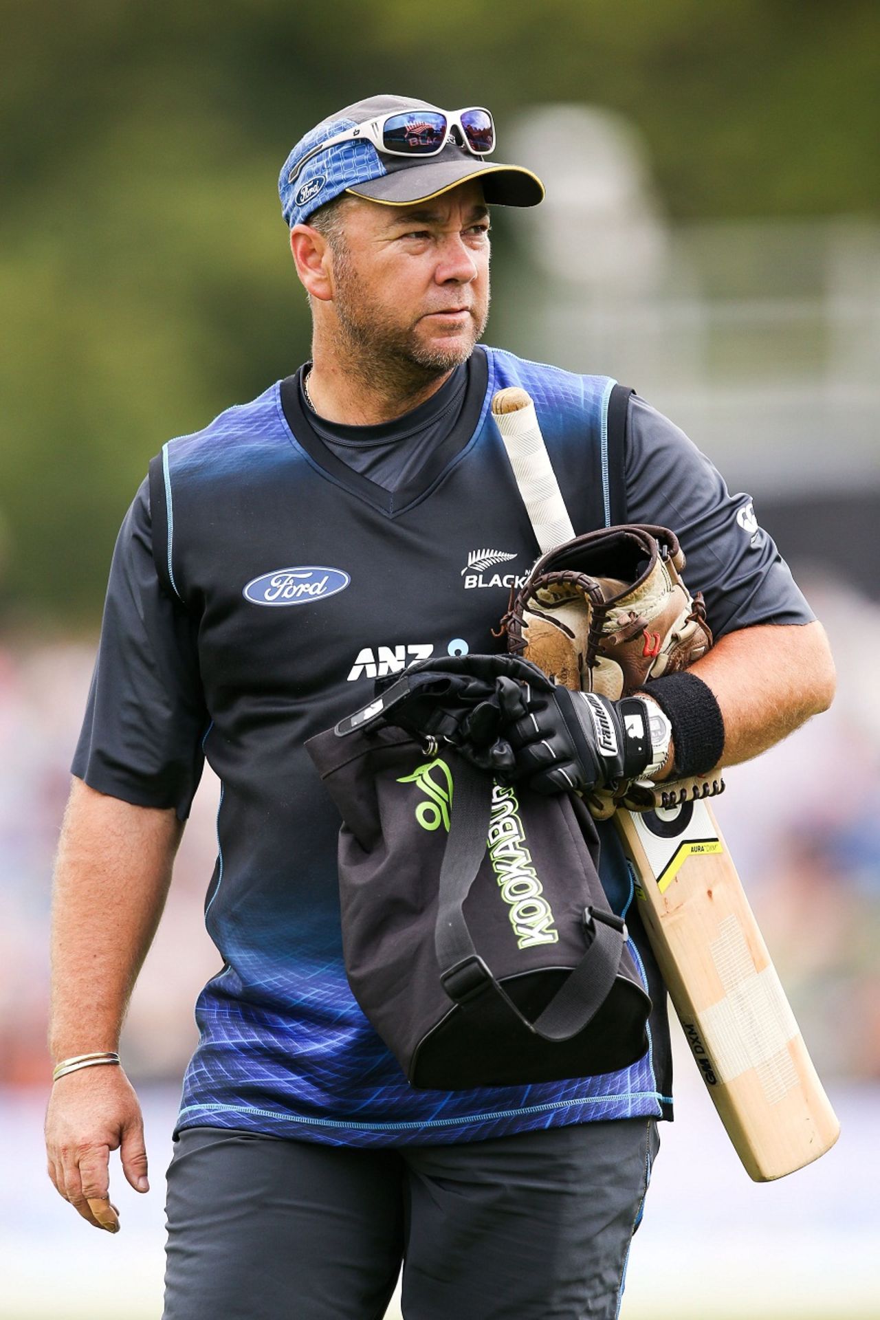 New Zealand coach Craig McMillan at the ground, New Zealand v Sri Lanka, 2nd ODI, Christchurch, December 28, 2015