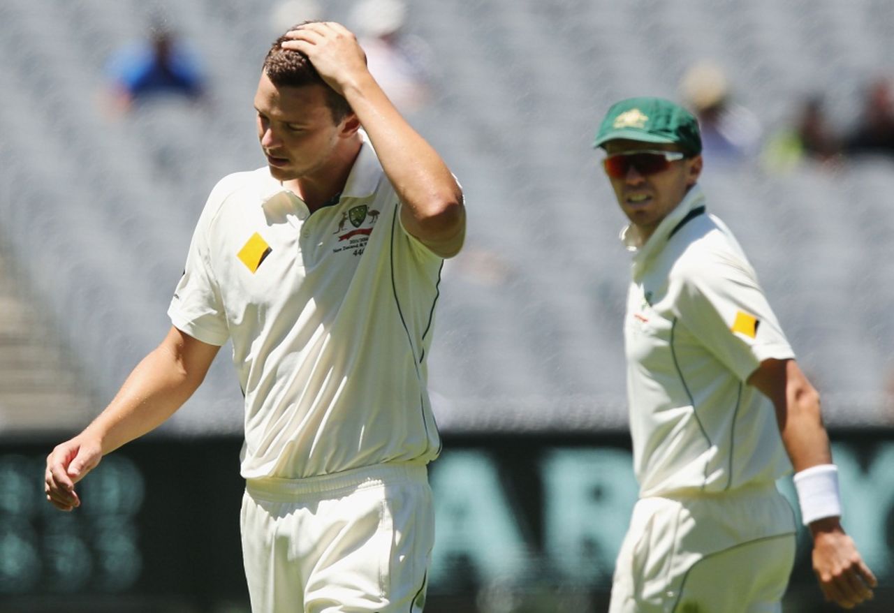 Josh Hazlewood had dismissed Darren Bravo off a no-ball, Australia v West Indies, 2nd Test, Melbourne, 4th day, December 29, 2015