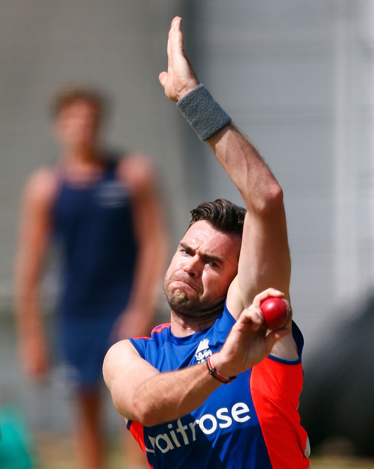 James Anderson gets put through his paces, Cape Town, January 1, 2016