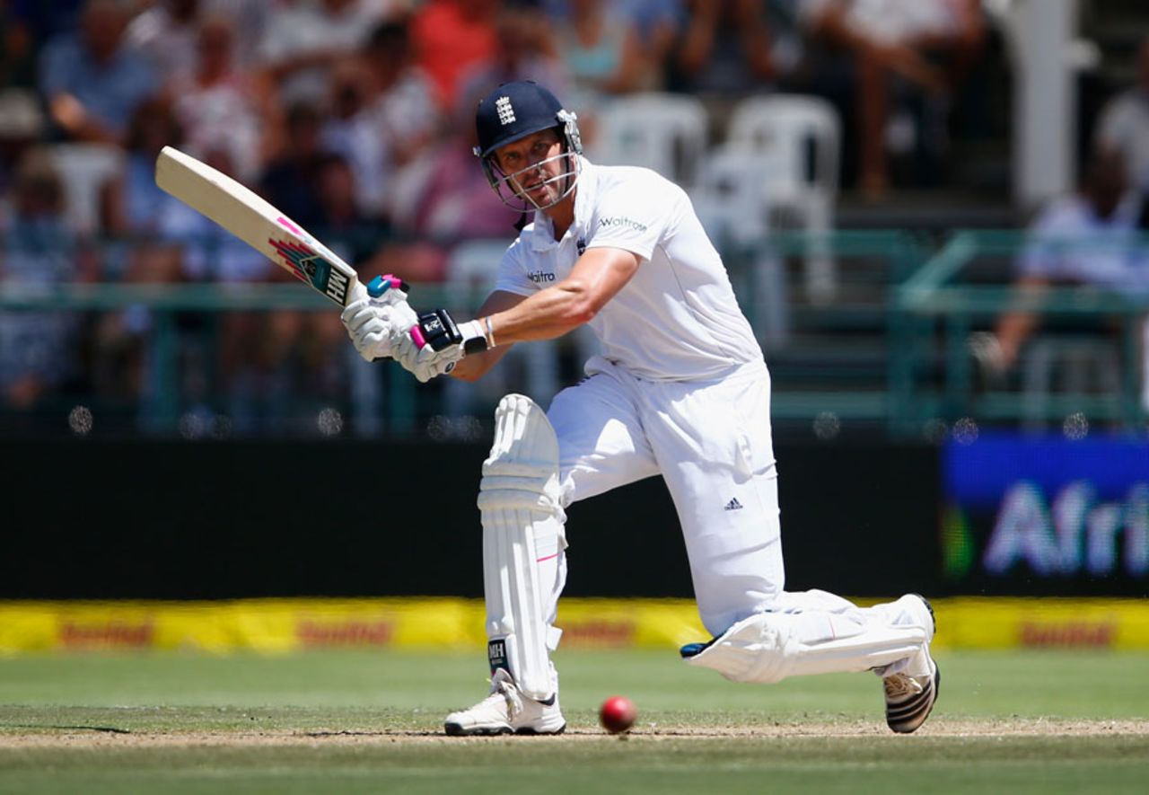 Nick Compton produced another composed innings at No.3, South Africa v England, 2nd Test, Cape Town, 1st day, January 2, 2016