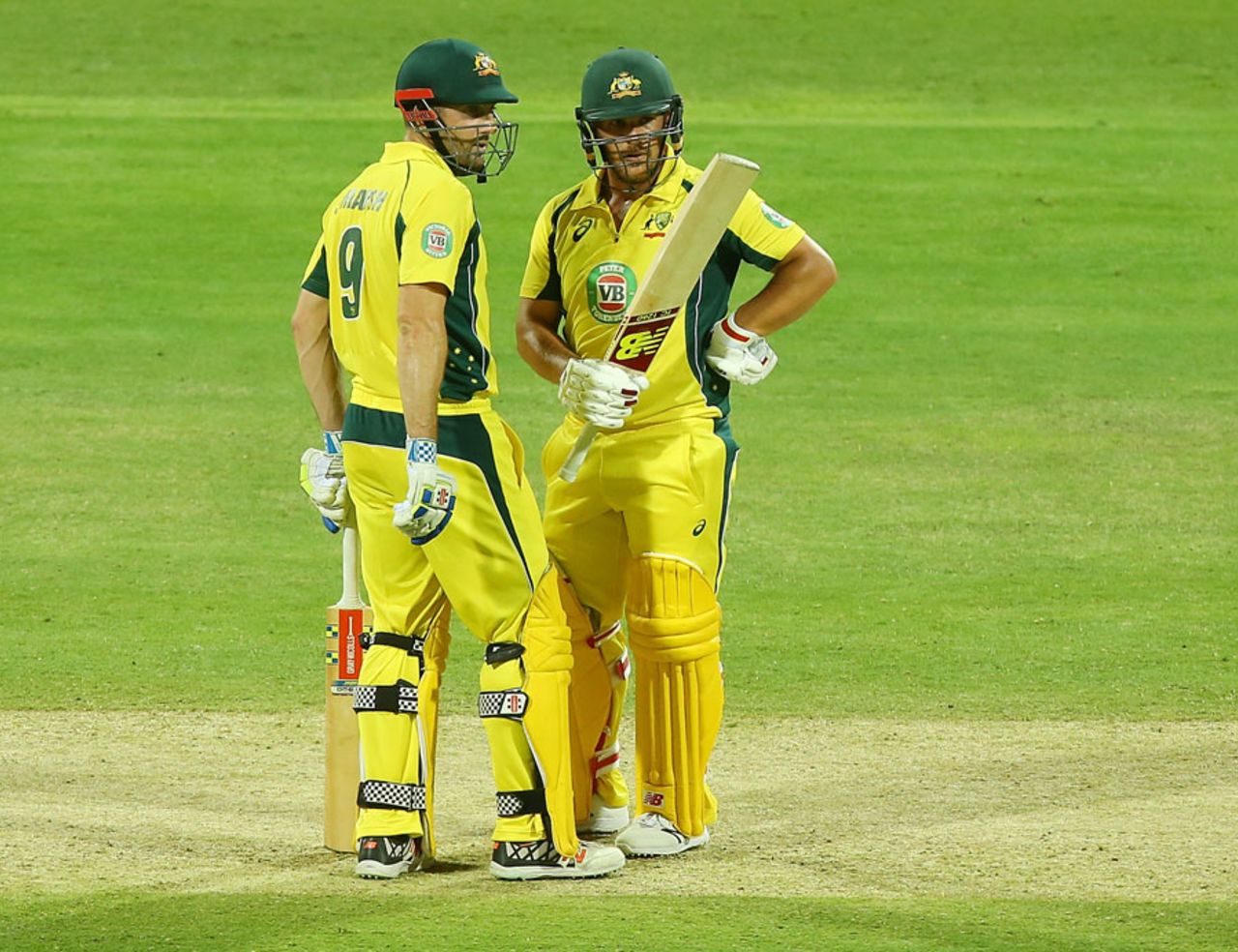 Aaron Finch and Shaun Marsh contributed 71 each, Australia v India, 2nd ODI, Brisbane, January 15, 2016