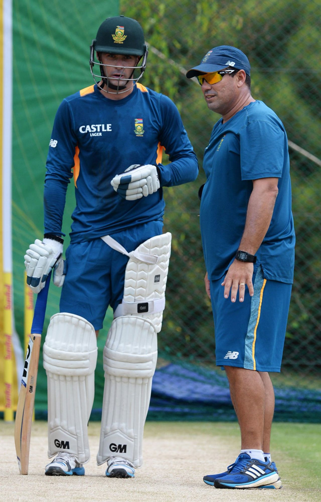 Stephen Cook talks with Russell Domingo, Centurion, January 19, 2016