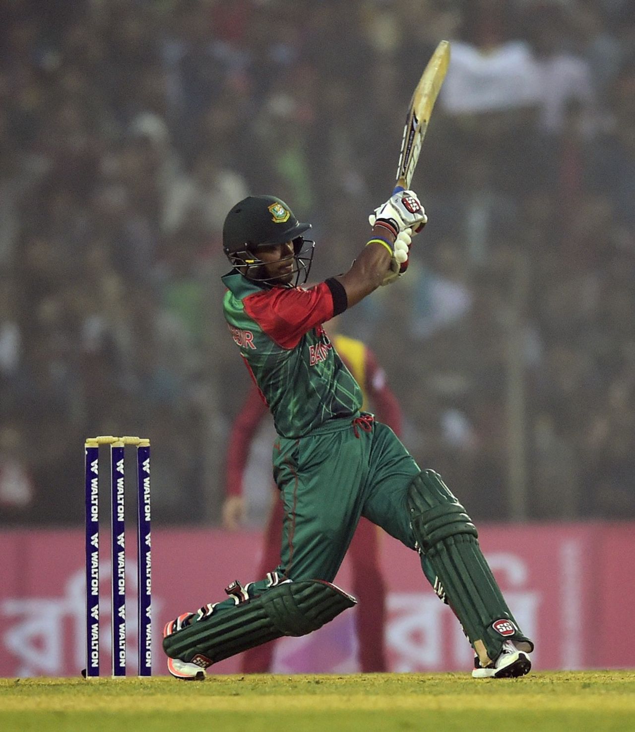 Sabbir Rahman hit a rapid fifty, Bangladesh v Zimbabwe, 3rd T20, Khulna, January 20, 2016